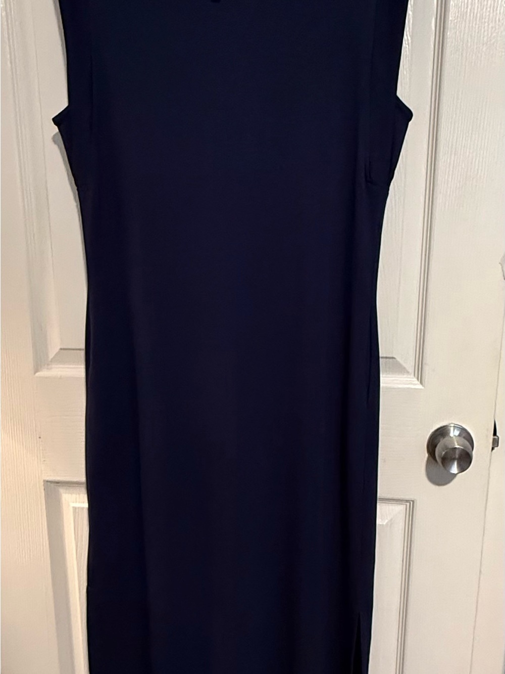 GRECERELLE Classic Navy Sleeveless Womens Dress SIZE L